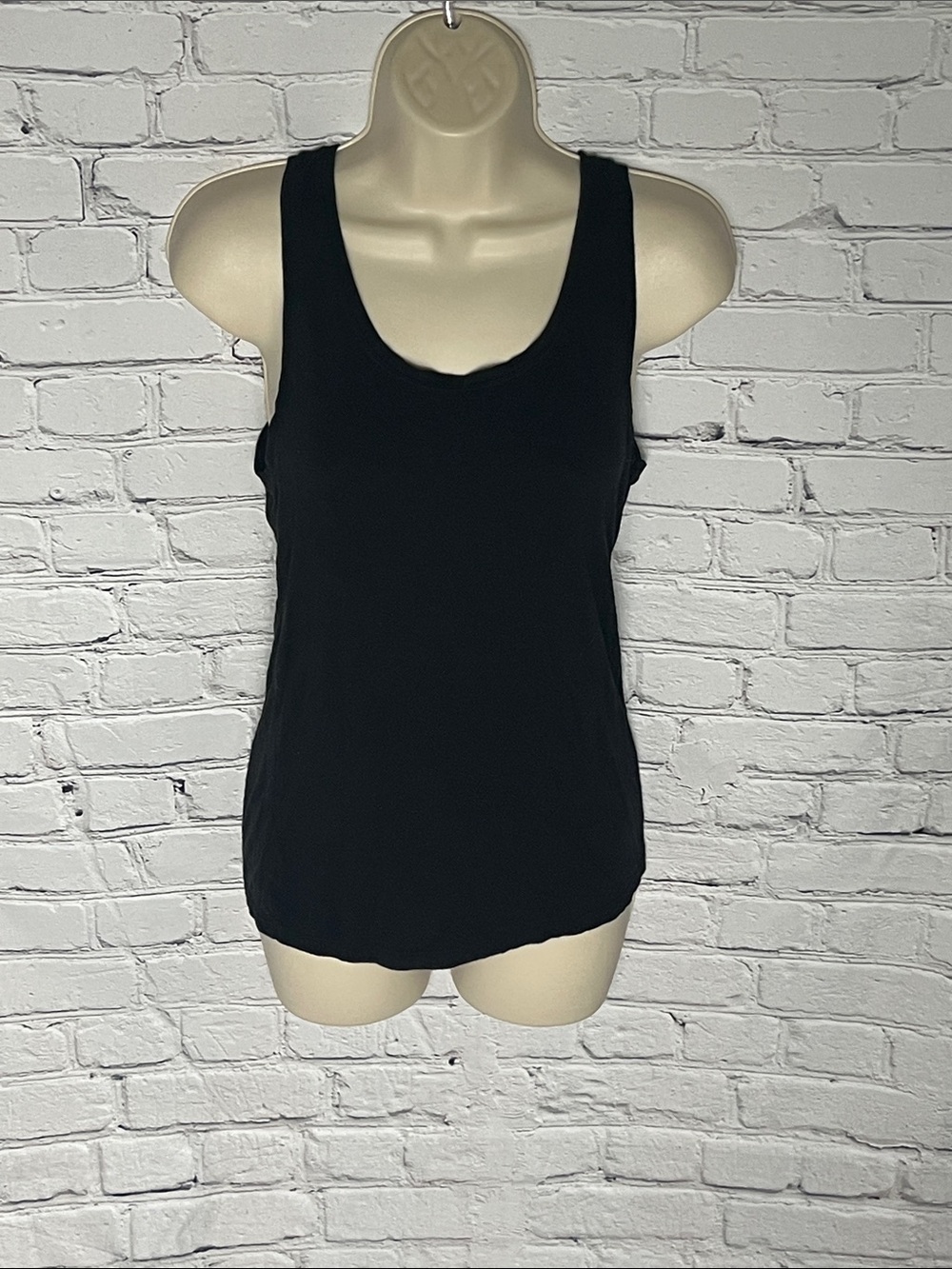 Nordstrom Black Scoop Neck Tank Top